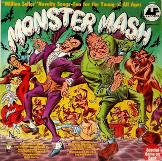 Monster Mash - Million Seller Novelty Songs Lp 1977 Peter Pan/lf Australian - Lf 20