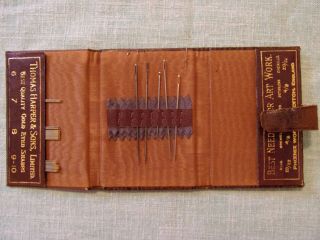 Vintage Thomas Harper & Sons Needles Sewing Needle Case