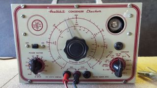 Vintage Heathkit Condenser Checker