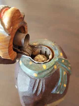 IMCO Black Forest Carved art Lighter - Antique / Vintage 3