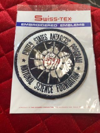 United States Antarctica Program Natural Science Foundation Embroidered Patch