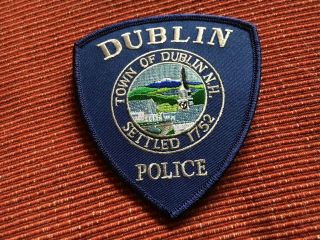 Dublin Hampshire Police Patch