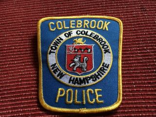 Colebrook Hampshire Police Patch