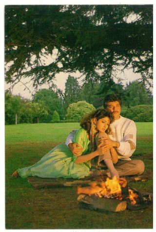 Sridevi & Anil Kapoor - Indian Bollywood Pair - Indian Post Card