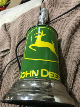 John Deere Lamp No Shade