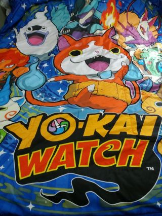 Yo Kai Watch Comforter Fits Twin Or Full Size Bed.  Comforter Only.  No Sham