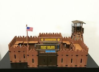 Playmobil Western Vintage Fort Bravo 3773 Fort Only In