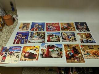 Wallace & Gromit Christmas Cards (30 Total Cards,  14 Designs,  Bonus Shaun)
