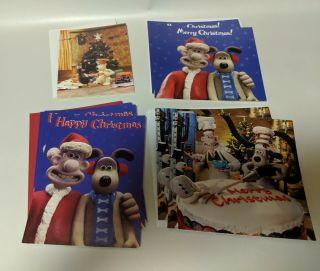 Wallace & Gromit Christmas cards (30 total cards,  14 designs,  bonus Shaun) 2