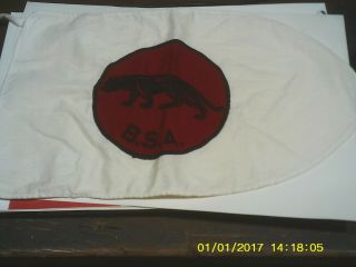 Ba Patrol Flag 1940 - 1960 Panther Looks Not To Hve Been