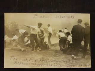 Rppc Freshman Dragging Sophmores 1908 Bucknell University,  Pa.