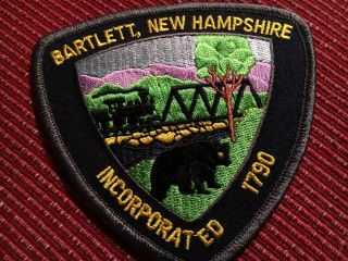 Bartlett Hampshire Police Patch