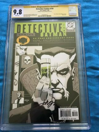 Detective 750 - Dc - Cgc Ss 9.  8 Nm/mt - Signed By Dave Johnson - Batman