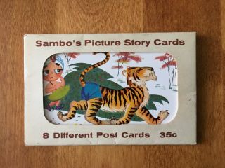 Postcard Set Of 8 Sambo 