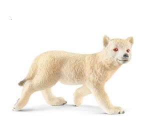 14804 Arctic Wolf Cub So Sweet Schleich Anywheres Playground