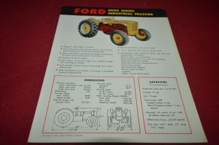 Ford Tractor 2000 Industrial Tractor Dealer 
