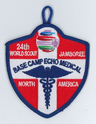 2019 World Scout Jamboree Base Camp Echo Medical Ist / Eis Staff Scouts Patch