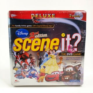 Disney Deluxe Scene It? The Dvd Game Trivia Game 2nd Edition Read