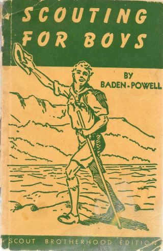 Scouting For Boys Baden Powell Boy Scouts Of America Bsa Book Norman Rockwell