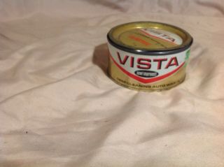 Vintage 1967 Simoniz Vista Auto Car Wax Tin