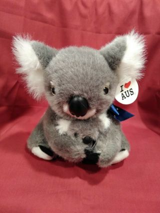 8 " I Love Australia Koala,  Baby Plush Toy