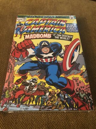 Marvel Captain America Omnibus Hardcover (hc) Jack Kirby Shrink - Wrapped