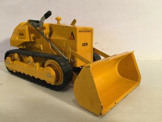 Vintage Ertl Allis Chalmers 12g Die Cast High Lift Bulldozer Loader Excavator