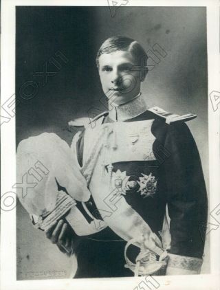 1929 Son Of Infanta Eulalia Of Spain Don Louis Ferdinand De Bourbon Press Photo