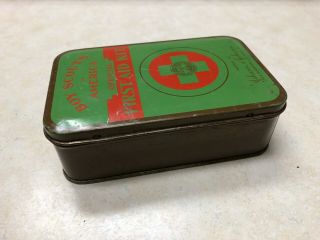 1930 ' s Official Boy Scout First Aid Kit Tin - Johnson & Johnson 2