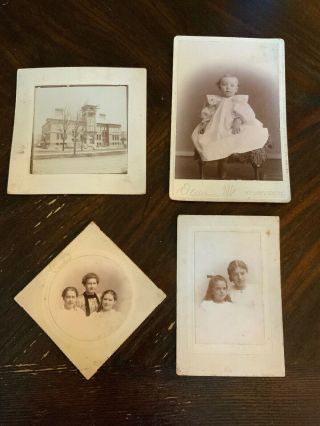 Vintage Cabinet Photos From 1880 - 1890 