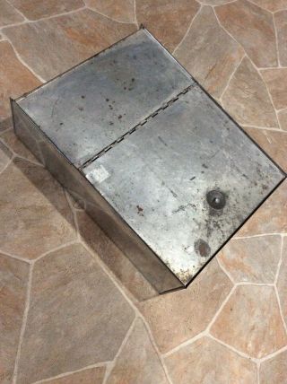 Sellers Steel Bread Box For Cabinet Metal Drawer Kitchen Collectibles Vintage