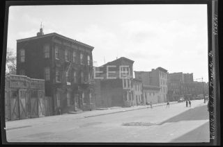 1941 Whipple St W From Throop Av Brooklyn York City Nyc Photo Negative T63