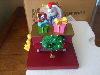 Disney Dumbo Christmas Train Stocking Holder Timothy Q.  Mouse 2