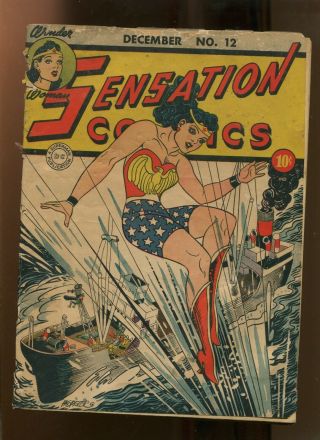 Sensational Comics 12 (2.  0) Wonder Woman 1942
