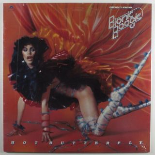 Gregg Diamond Bionic Boogie Hot Butterfly Polydor Pd - 1 - 6162 Lp