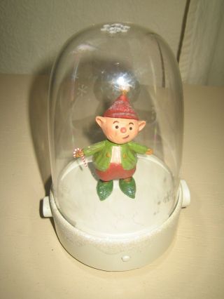 Hallmark 2012 Happy Tappers Elf Christmas Animated Musical Dancing W/batteries