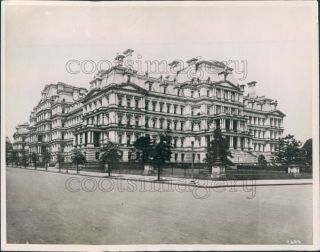 1917 Press Photo State Army & Navy Building 1900s Washington Dc
