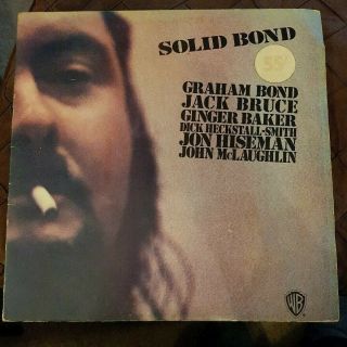 Graham Bond Solid Bond Uk 2 - Lp Vinyl Double Album.  1970.  Ws3001 Warner Bros/pye