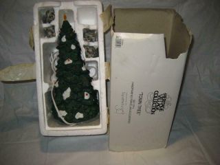 Dept 56 Heritage Town Tree Christmas Snow Village Lighted House Accessory 55654