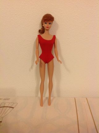 Vintage Titian Ponytail Barbie Doll (1962)