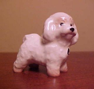 Hagen - Renaker Mini 3272 Bichon Frisé - Miniature Ceramic Dog Figurine