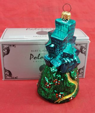 Kurt Adler Polonaise Komozja Emerald City Christmas Tree Ornament Wizard Of Oz