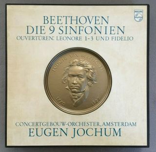 Eugen Jochum Beethoven The 9 Symphonies Ouvertures 9lp Philips S - C 71 Ax 900 St