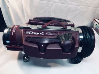Vintage Royal Classic Vacuum Cleaner 4650 Power Team Canister Vacuum