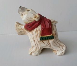 David Frykman,  Christmas Polar Bear Figurine
