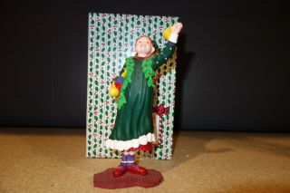 Dept 56 " All Through The House " Tess Trims The Tree