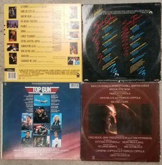 Top Gun - La Bamba - Apocalypse - Flashdance 4 Motion Soundtrack LP Vinyl Record 2