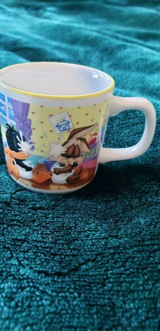 Wedgwood Warner Bros.  Baby Looney Tunes Cup,  Mug Made In England Ca.  2000 Euc