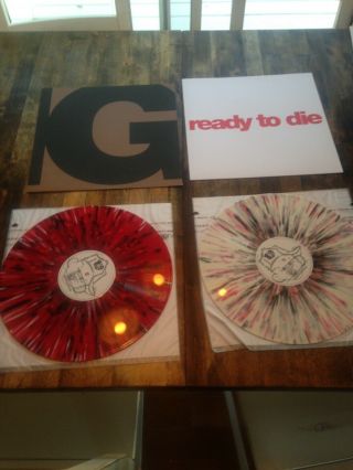 Ready to Die [LP] by Notorious B.  I.  G.  ; Vinyl Me,  Please limited red splatter 3