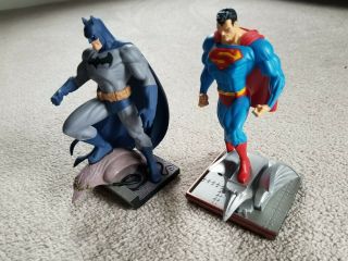 Superman and Batman Mini Statues DC Direct Jim Lee 3